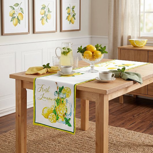 Limonade korte tafelloper