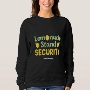 Limonade Kraam Beveiliging Grappig Zomer Citrus CE Trui