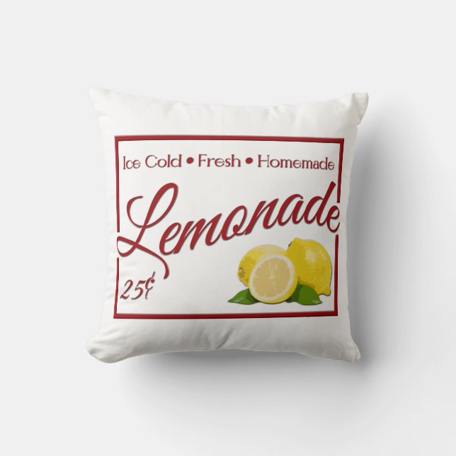 limonade kussen (Voorkant)