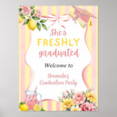 Limonade Net Afgestudeerd Afstudeerfeestje Poster (Voorkant)