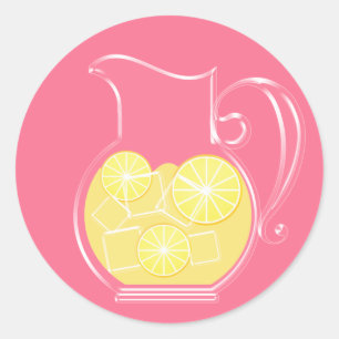limonade ronde sticker