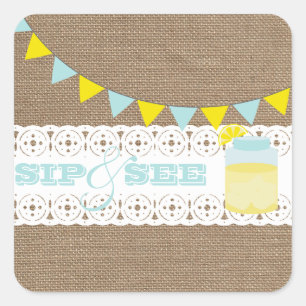 limonade sip en zie baby boy Sticker