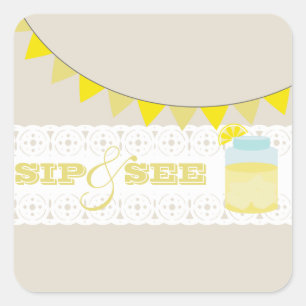 limonade sip en zie Sticker