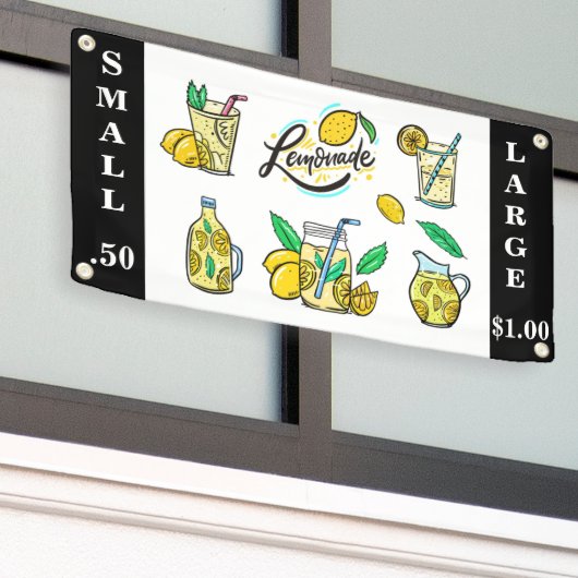 limonade spandoek (Buitenkant Gebouw)