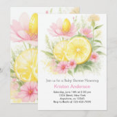 limonade stand viering meisje Baby shower Kaart (Voorkant / Achterkant)