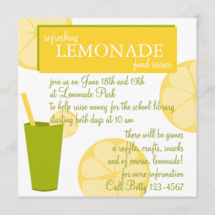 limonade standaard kaart