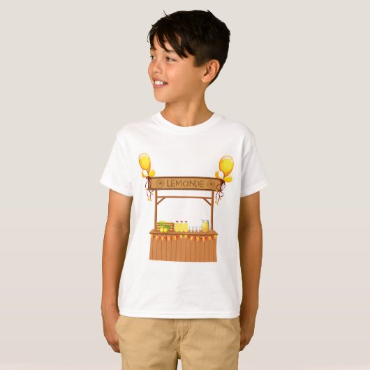 limonade standaard t-shirt (Voorkant volledig)