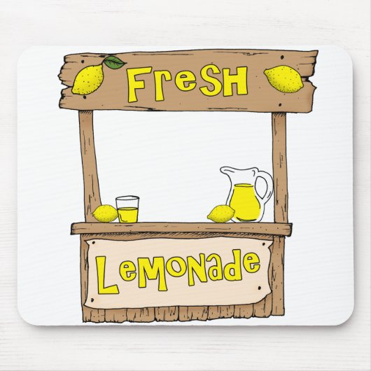 limonade-teken muismat (Voorkant)