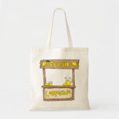 limonade-teken tote bag (Voorkant)