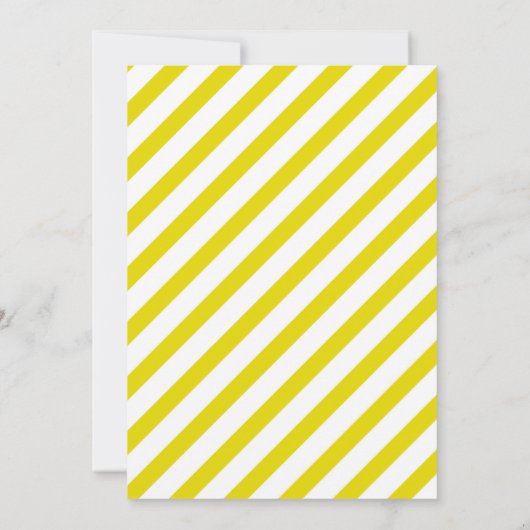 Limonade verjaardagsfeest uitnodiging (Achterkant)