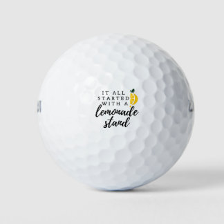 limonadekraam golfballen