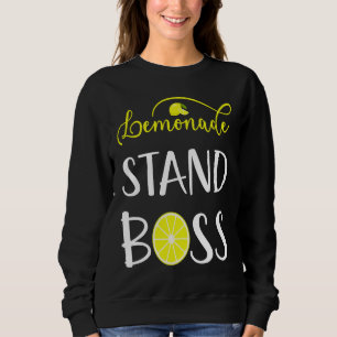 Limonadestand Baas CEO Limoen Crew Pret Ondernemer Trui