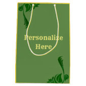 limonadeteken citroenfruit groen geel medium cadeauzakje (Achterkant)