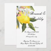 LIMONCELLO BRUIDSDOUCHE UITNODIGING (Voorkant / Achterkant)