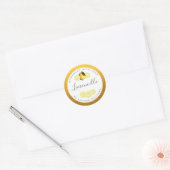 Limoncello Étiquette Classic Gold sur mesure (Enveloppe)