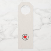 Limoncello Fles Hang Label | Weddenschap (Achterkant)