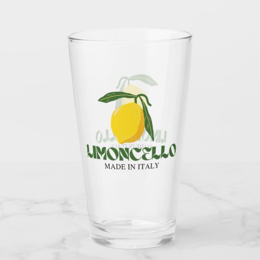 Limoncello Glas (Voorkant)