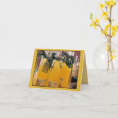 Limoncello, Italiaanse citroenlikeur Kaart (Gele Bloem)