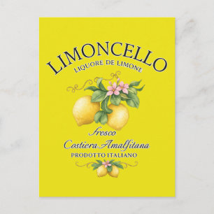 Limoncello Italië Amalfikust Briefkaart
