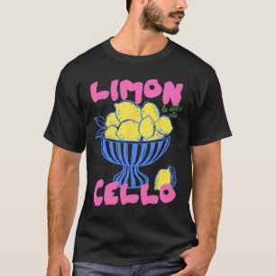 Limoncello Italië citroenen Amalfi-kust vakantie t T-shirt