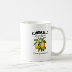 Limoncello Italië Vintage Verfrissende Citroen Vak Koffiemok