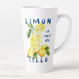 Limoncello La Dolce Vita  Italy Lover Latte Mok