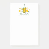 Limoncello Lemons CUSTOM Name Cute Post-it® Notes (Voorkant)