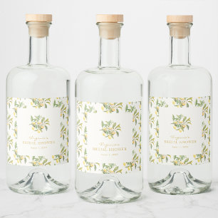 Limoncello Likeurfles Etiket