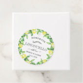 Limoncello Monogram Favor Classic Bedankjes Labels (In situ)