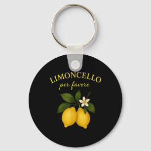 Limoncello Per Favore Italiaanse T-shirts Voor Vro Sleutelhanger