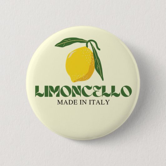 Limoncello Ronde Button 5,7 Cm (Voorkant)