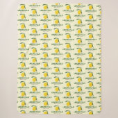 Limoncello Sherpa Deken (Voorkant)