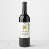 Limoncello Verdure Vacances bouteille Étiquettes (Devant)