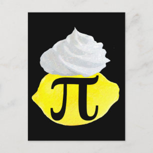 Limonen Meringue Pi Briefkaart