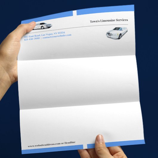 Limousine Letterhead Custom Briefhoofd