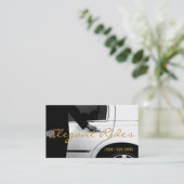 Limousines Limo Car Services Driver Visitekaartje (Staand voorkant)