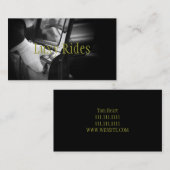 Limousines Limo Car Services Driver Visitekaartje (Voorkant / Achterkant)