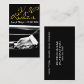 Limousines Limo Car Services Driver Visitekaartje (Voorkant / Achterkant)