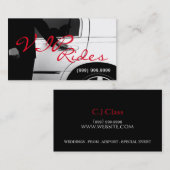 Limousines Limo Car Services Driver Visitekaartje (Voorkant / Achterkant)