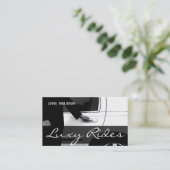 Limousines Limo Services de voiture Carte de visit (Debout devant)