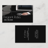 Limousines Limo Services de voiture Carte de visit (Devant / Derrière)
