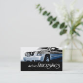 Limousines, Limo Services, Driver Carte de visite (Debout devant)