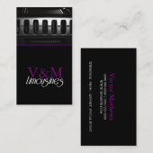 Limousines, Limo Services, Driver Carte de visite (Devant / Derrière)