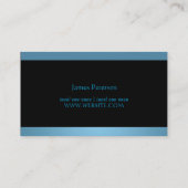 Limousines, Limo Services, Driver Carte de visite (Dos)