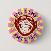 Limp 100% Funny Funky Monkey Badge (Devant)