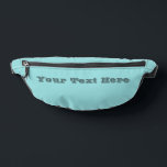 Limpet Coque Bleu Printemps vert saison couleur so<br><div class="desc">Fanny Pack Storage Bag impression coupe couture style et décontracté mode instruction accessoire imprimé avec Limpet Shell Blue Green Spring Season Solid Color illustration et sélectionner la collection de produits par TheFabricSeal impression sur demande shop à Zazzle.com #ZazzleMade https://www.zazzle.com/store/thefabricseal TheFabricSeal ©️ Original. Cette belle couleur est décrite comme une nuance...</div>