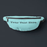 Limpet Coque Bleu Printemps vert saison couleur so<br><div class="desc">Fanny Pack Storage Bag impression coupe couture style et décontracté mode instruction accessoire imprimé avec Limpet Shell Blue Green Spring Season Solid Color illustration et sélectionner la collection de produits par TheFabricSeal impression sur demande shop à Zazzle.com #ZazzleMade https://www.zazzle.com/store/thefabricseal TheFabricSeal ©️ Original. Cette belle couleur est décrite comme une nuance...</div>