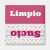 Limpio/Sucio Magneet (Voorkant)