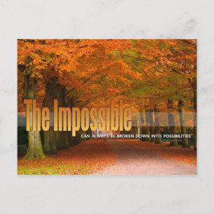 L'Impossible carte postale Motivative