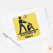 L'impôt est un autocollant de vol (Enveloppe)